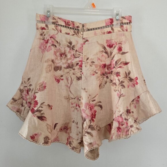 Zimmermann Corsair Flutter Shorts Size 0 XS b63 - Picture 4 of 12
